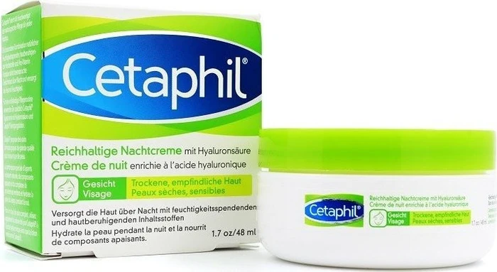 Cetaphil Nachtcreme mit Hyaluronsäure, 48ml