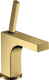 Hansgrohe Axor Citterio 90 für Handwaschbecken mit Zugstangen-Ablaufgarnitur polished goldoptik