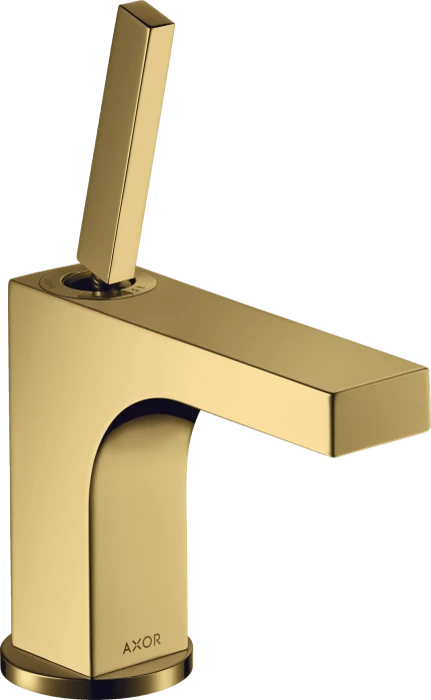 Hansgrohe Axor Citterio 90 für Handwaschbecken mit Zugstangen-Ablaufgarnitur polished goldoptik