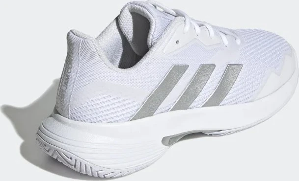 adidas Courtjam Control cloud white/silver metallic (Damen)