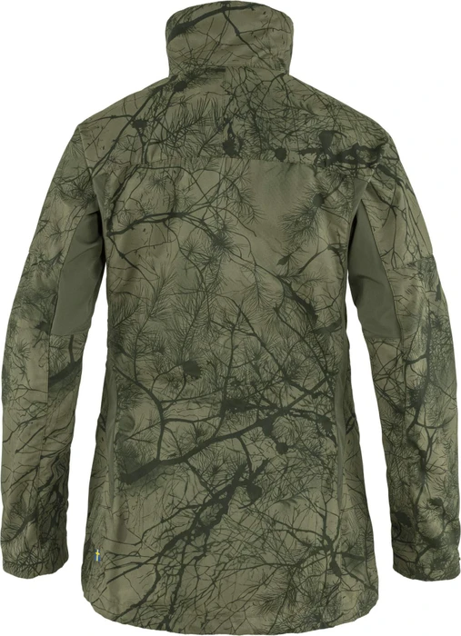 Fjällräven Forest Hybrid Funktionsjacke green laurel camo (Damen)