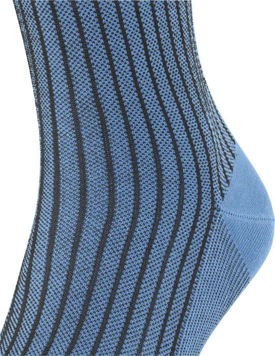 Falke Oxford Stripe Socken cornflower blue (Herren)