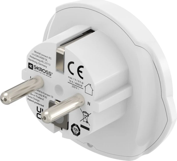 Hama World Travel Adapter Pro Light USB, 2x USB-A