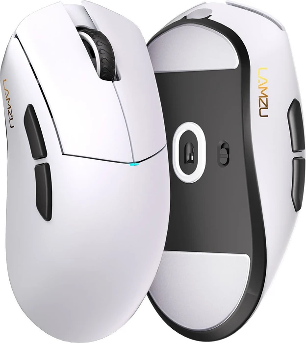 Lamzu Paro 8K Wireless Gaming Mouse weiß, USB