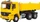 Viessmann - Spur H0 - CarMotion - MB ACTROS 3-achs Muldenkipper mit Rundumleuchten, gelb (8015)