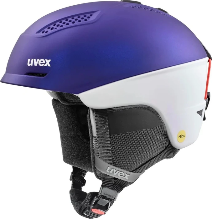 UVEX Ultra MIPS Helm purple bash/white matt