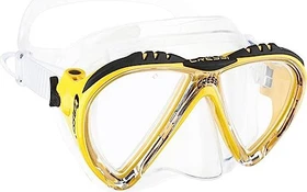 Cressi Lince Tauchermaske transparent/gelb