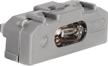 Berker Glimmaggregat für Schalter/Taster Lichtsteuerung, grau