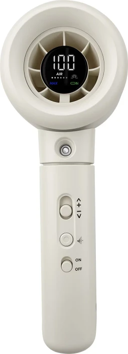 Verbatim Cool 'n' Go Ice Aqua Breeze Handventilator weiß/silber