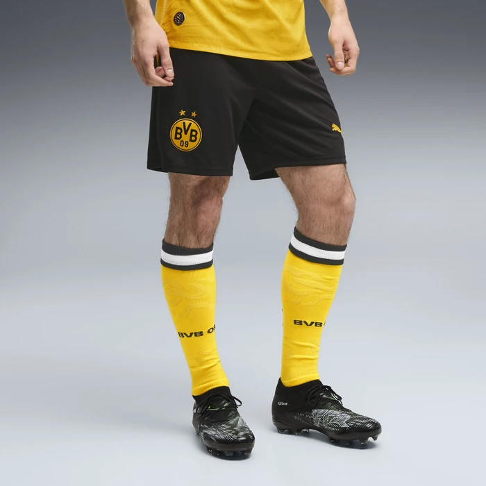 Puma BVB Borussia Dortmund 2026/2027 Heimshorts puma black/faster yellow (Herren)