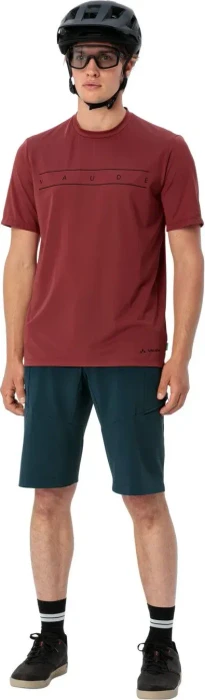 Vaude Qimsa Logo Funktionsshirt kurzarm redeva (Herren)