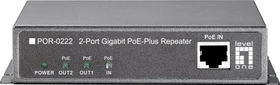 LevelOne Wallmount Gigabit PoE-Extender, 3x RJ-45, PoE+ PD (552050)