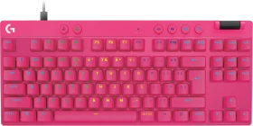 Logitech G PRO X TKL Rapid, rosa, Magnetic Analog, USB, US (920-013253)