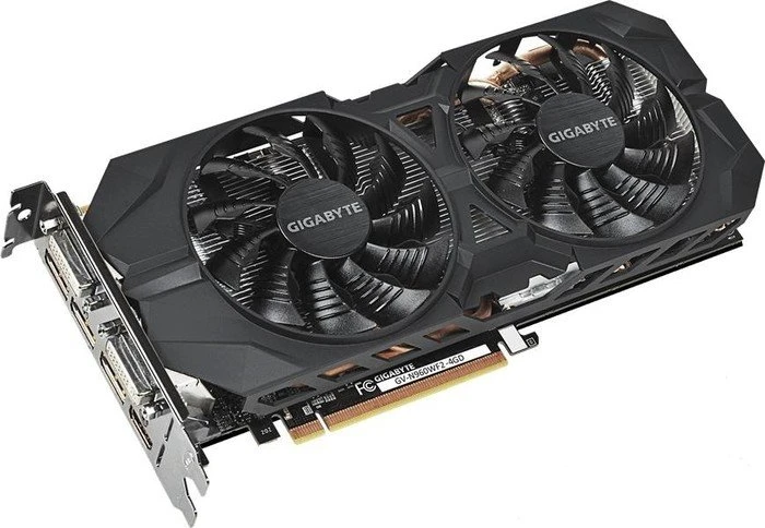 GIGABYTE GeForce GTX 960 Windforce 2X, 4GB GDDR5, 2x DVI, HDMI, 3x DP
