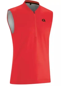 Gonso Almaro Trikot ärmellos high risk red (Herren)