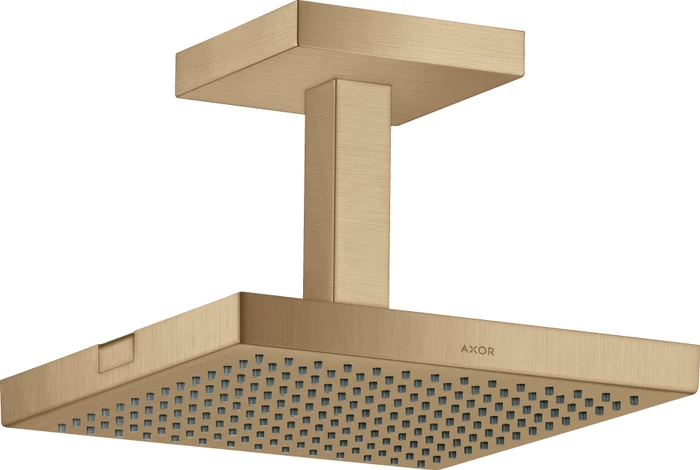 Hansgrohe Axor ShowerSolutions Kopfbrause 240/240 1jet mit Deckenanschluss brushed bronze