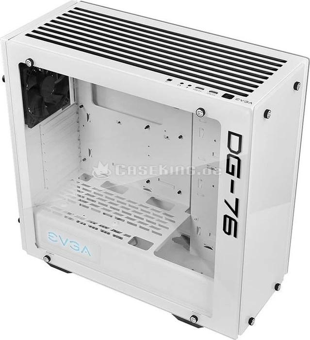 EVGA DG-76 weiß, Glasfenster