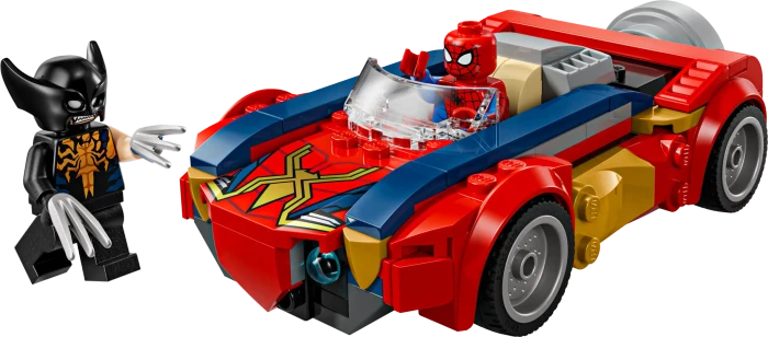 LEGO Marvel Super Heroes Spielset - Spider-Man Auto vs. Venomized Wolverine