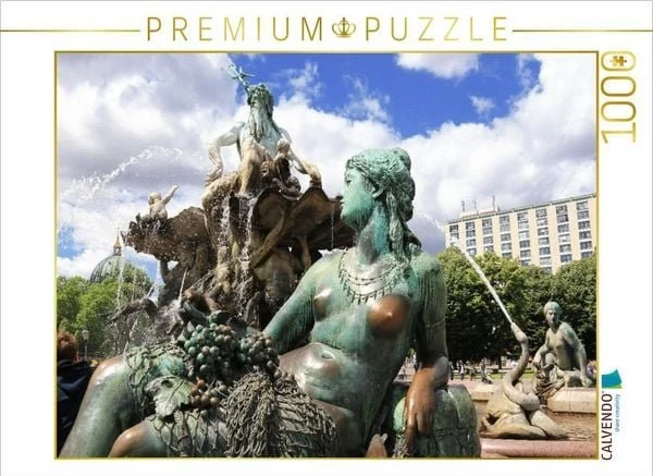 Calvendo Neptunbrunnen am Alexanderplatz in Berlin