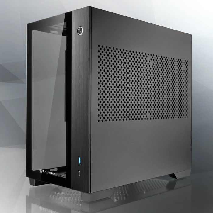Raijintek Paean Mini, Glasfenster, Mini-ITX