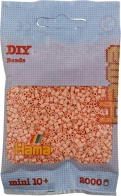 Hama Mini Beutel mit Perlen 2000 Stück pfirsich