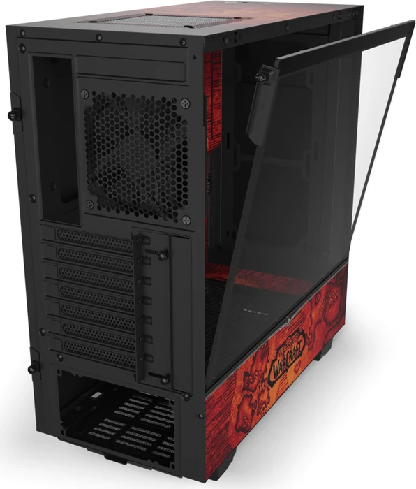 NZXT H510 Horde CRFT 05, Glasfenster