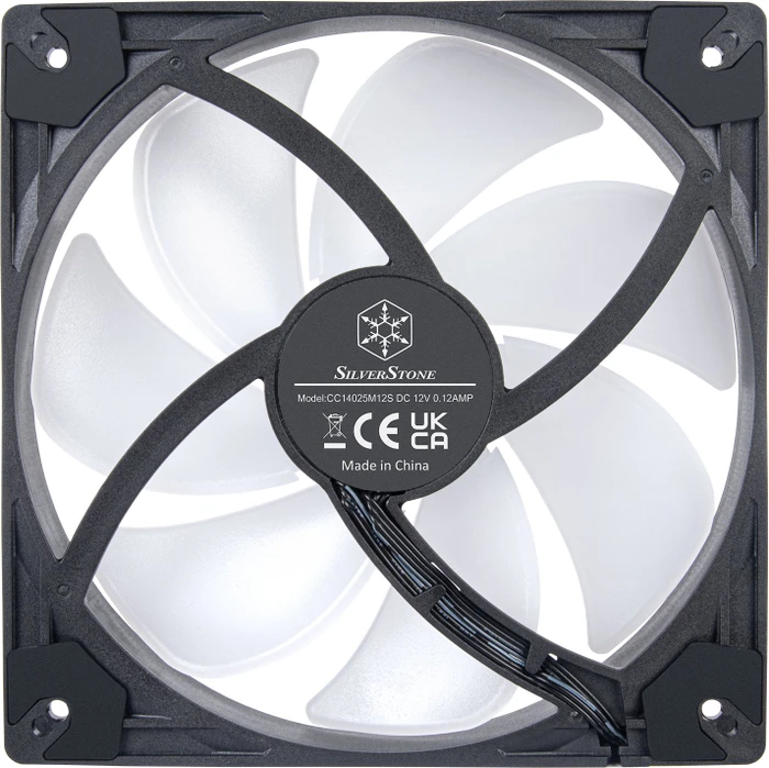 SilverStone Vista 140 ARGB schwarz, 140mm