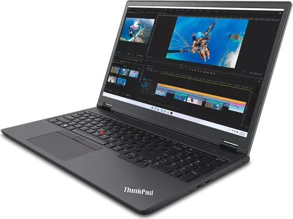 Lenovo ThinkPad P16v G1 (AMD), Thunder Black, Ryzen 9 PRO 7940HS, 64GB RAM, 1TB SSD, RTX 2000 Ada Generation, DE