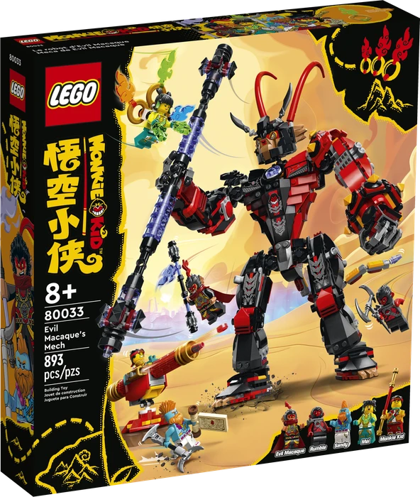 LEGO Monkie Kid - Mech von Evil Macaque