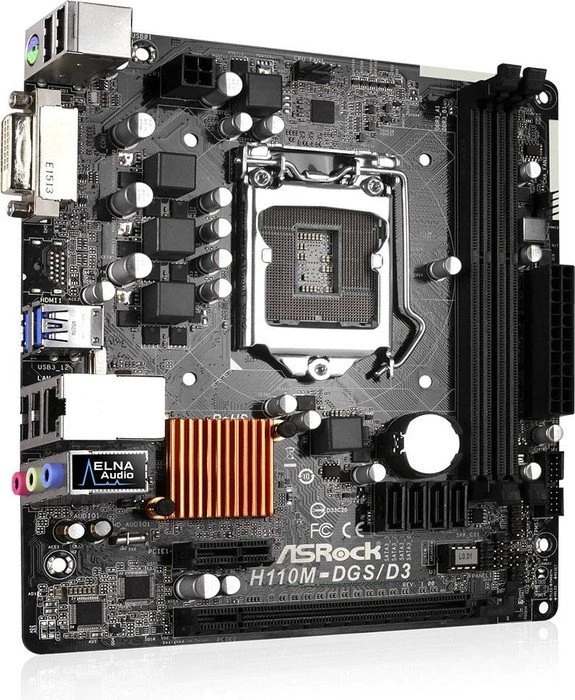 ASRock H110M-DGS/D3 (Intel 1151)