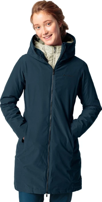 Vaude Annecy 3in1 III Funktionsmantel dark sea uni (Damen)