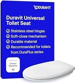 Duravit Duraplus WC-Sitz mit Absenkautomatik, weiß