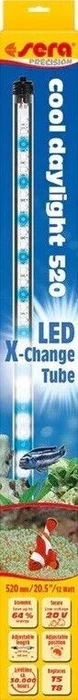 sera LED X-Change Tube 520, cool daylight sunrise, T5 short/T5/T8, 12W