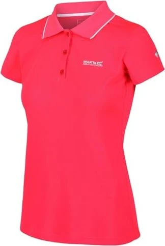 Regatta Maverick V Poloshirt kurzarm neon pink (Damen)