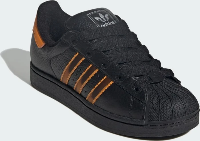 adidas Superstar II core black/crew orange/semi impact orange (Damen)