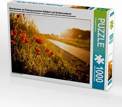 Calvendo Mohnblumen am Radweg zwischen Heßdorf und Großenseebach