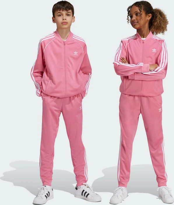 adidas Adicolor SST Trainingshose lang rose tone (Junior)
