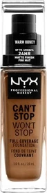 NYX Can't Stop Won't Stop Foundation warm honey, 30ml