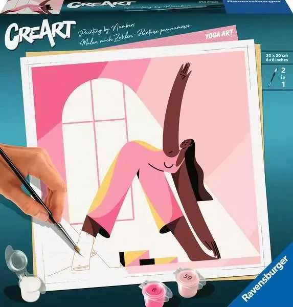 Ravensburger Malen nach Zahlen Yoga Kunst