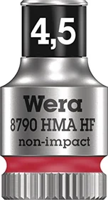 Wera 8790 HMA HF Zyklop Außensechskant Steckschlüssel 1/4", 4.5x23mm