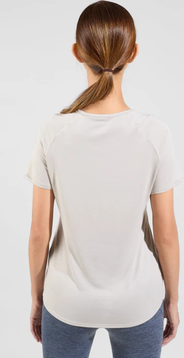 Odlo Active 365 Funktionsshirt kurzarm silver cloud melange (Damen)