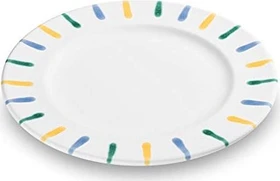 Gmundner Keramik Buntgeflammt Dessertteller Gourmet 22cm