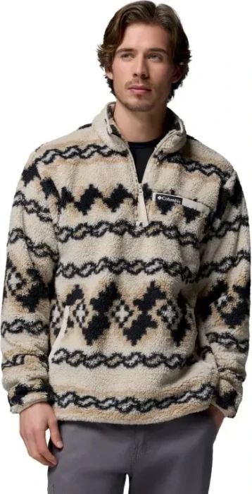 Columbia Rugged Ridge Sherpa Half Zip Fleece Pullover dark stone knitknot (Herren)