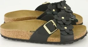 Birkenstock Siena Flower Embellishment schwarz (Damen)