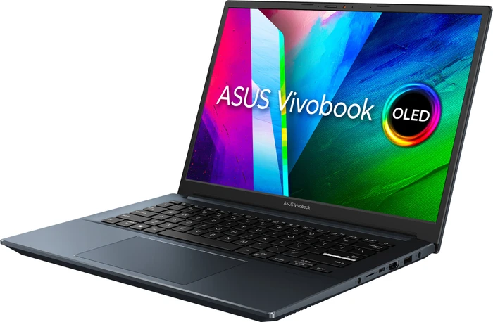 ASUS VivoBook Pro 14 OLED M3401QA-KM065W, Quiet Blue, Ryzen 5 5600H, 8GB RAM, 512GB SSD, DE