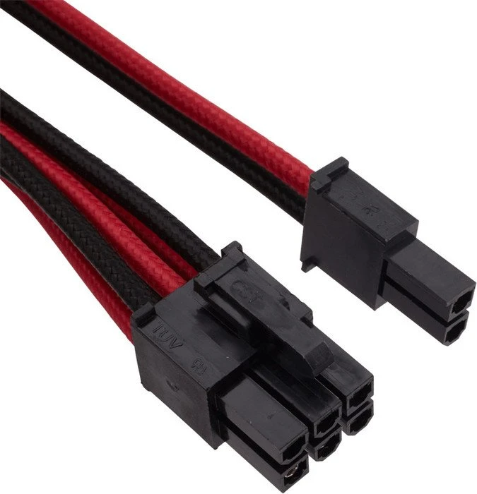 Corsair PSU Cable Kit Type 4 - Starter Package - Gen3, rot/schwarz