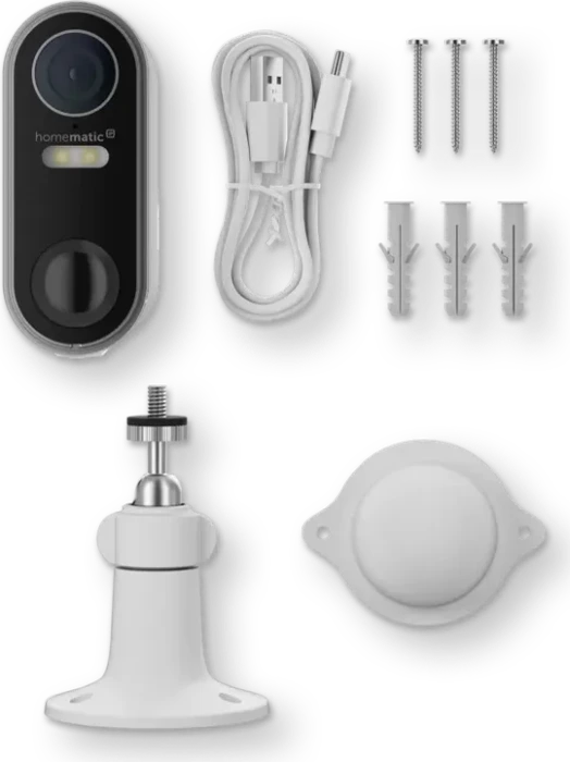 eQ-3 Homematic IP Akku-Außenkamera weiß