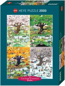 Heye Puzzle Cartoon Classics 4 Seasons