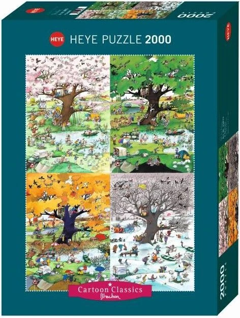 Heye Puzzle Cartoon Classics 4 Seasons