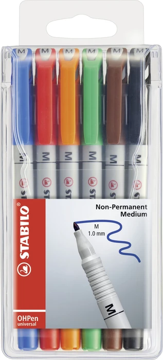 STABILO OHPen universal wasserlöslich